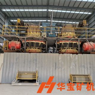 時產800噸制砂生產線陜西寶雞梅縣石場